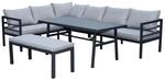 bellavista&reg; Loungem&ouml;belset 'Maia' f&uuml;r 8 Personen Metall