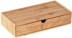 Wenko Aufbewahrungsbox 'Terra' Bambus mit Schublade 28 x 14 x 6 cm