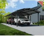 Palram-Canopia Doppelcarport 'Arcadia' anthrazit 359 x 1290 cm Polycarbonat grau