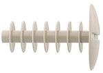 Fischer Abdeckkappe 'AD' wei&szlig; &Oslash; 12 x 40 mm 100 St&uuml;ck