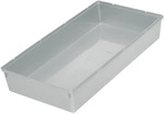 Schubladeneinsatz silbern 30 x 15 x 5 cm