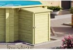 Karibu Technikbox naturbelassen 87 x 121 x 74 cm