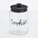 Zeller Vorratsglas 'Cookies' mit Metalldeckel 4,2 l 17,3 x 26,4 x 17,3 cm