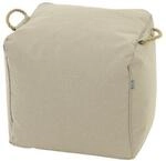 Siena Garden Gartenhocker 'Integral' Polyethylen beige 46 x 46 x 46 cm