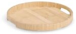 Zeller Serviertablett Bambus 32 x 3 x 32 cm