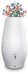 GARANTIA Regentonne 2in1 'Triagon' arctic 230 l mit integrierter Pflanzschale