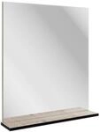 Fackelmann Spiegel 'TE-A' mit Ablage in nature oak 59,8 x 69,2 x 13,5 cm