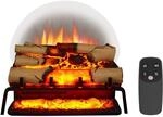 Balderia Elektrokamin 'Lily' schwarz 1,5 kW
