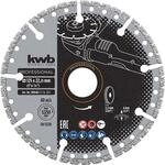 kwb Diamant-Trennscheibe 'Multicut' mit Segmentrand &Oslash; 125 x 1,4 mm
