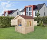 Weka Spielhaus 'Tabaluga' naturfarben, 144 x 154 x 153 cm