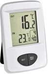 TFA Dostmann Funkthermometer 'Base' Kunststoff wei&szlig; 7,7 x 2,4 x 11,5 cm