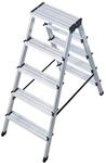 Krause Doppelleiter 'Dopplo' 2 x 5 Stufen