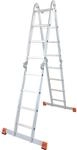 Krause Gelenkleiter 'MultiMatic' 4 x 4 Sprossen