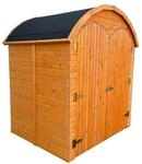 Promadino Ger&auml;teschrank 'Roma' honigbraun 194,5 x 211 x 148 cm