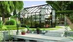 Vitavia Gew&auml;chshaus 'Uranus 11500' 254 x 441 cm mit 3 mm Sicherheitsglas schwarz