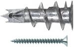 Fischer Gipskartond&uuml;bel 'GKM 12' mit Schraube, 31 mm, 100 St&uuml;ck