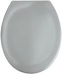Wenko WC-Sitz 'Ottana' mit Absenkautomatik hellgrau Duroplast