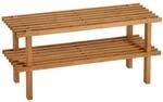 Zeller Schuhregal bambusfarben 70 x 30 x 26 cm