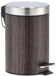 Zeller Kosmetikeimer 'Walnussdekor' 3 l