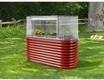Vitavia Hochbeet-Abdeckung 'Pergart' 165 x 105 x 76 cm transparent