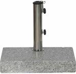 Siena Garden Schirmst&auml;nder f&uuml;r Schirmmast mit &Oslash; 48 mm Edelstahl 28 x 45 x 7,2 cm