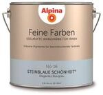 Alpina Feine Farben 'Steinblaue Sch&ouml;nheit' blaugrau matt 2,5 l