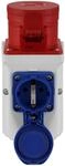 REV Ritter CEE-Kombi-Wandsteckdose 5-polig 16 A 400 V
