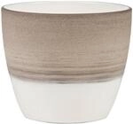 Scheurich &Uuml;bertopf '19/950' Keramik espresso cream &Oslash; 19 x 17,5 cm