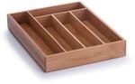 Zeller Besteckkasten naturfarben 34 x 5 x 26 cm