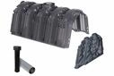GARANTIA Sicker-Tunnel Versickerungsset schwarz 3600 l, 14 m