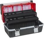 Allit McPlus Profi-Werkzeugkoffer 'AluC22' rot/schwarz 56 x 28,5 x 28 cm