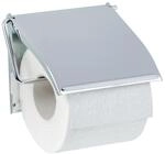 Wenko Toilettenpapierhalter 'Cover' verchromt, mit Deckel