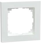 Merten Abdeckrahmen 1-fach aktivwei&szlig; gl&auml;nzend 9 x 9 cm