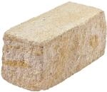 Diephaus Mauerstein 'T-Wall Quarry' sandsteinfarben 25 x 12,5 x 12,5 cm