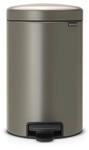 Brabantia Treteimer 'Newlcon' Platinum 12 l