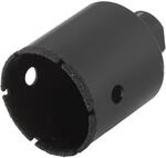 wolfcraft Diamant-Lochs&auml;ge 'Ceramic' schwarz &Oslash; 50 mm