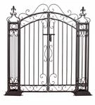 Garden Pleasure Pforte 'Galeras' Stahl 119,6 x 127,3 x 25,3 cm