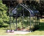 Vitavia Gew&auml;chshaus 'Orion 5000' 192,2 x 254,4 cm mit 3 mm Sicherheitsglas schwarz