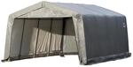 ShelterLogic Zeltgarage grau Polyethylen 490 x 370 x 260 cm