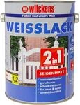 Wilckens 2in1 Wei&szlig;lack seidenmatt 2,5 l