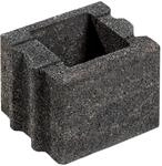 Diephaus Mauerstein 'T-Wall System' quarzit 25 x 25 x 20 cm