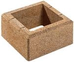 Diephaus Mauerstein 'T-Wall System' sandsteinfarben 37,5 x 37,5 x 20 cm