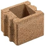 Diephaus Mauerstein 'T-Wall System' sandsteinfarben 25 x 25 x 20 cm