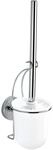 Wenko Vacuum-Loc&reg; Wand WC-Garnitur 'Milazzo' Befestigen ohne bohren, wei&szlig;