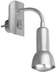 Briloner Steckerspot 'Fix & Easy' titanfarben