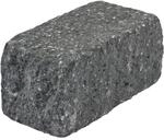 Diephaus Mauerstein 'T-Wall Quarry' schwarz 25 x 12,5 x 12,5 cm