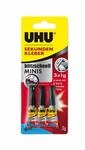 Uhu Sekundenkleber 'Blitzschnell Minis' 3 x 1 g, Gel