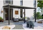 SKAN HOLZ Terrassen&uuml;berdachung 'Garda' 434 x 307 cm Aluminium Doppelstegplatten