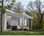 Palram-Canopia Terrassen&uuml;berdachung 'Feria' wei&szlig; 294 x 425 cm Polycarbonat