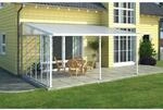 Palram-Canopia Terrassen&uuml;berdachung 'Feria' wei&szlig; 380 x 606 cm Polycarbonat